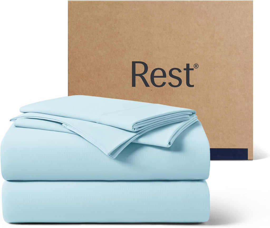 REST® Evercool® + Cooling Sheet Set for Hot Sleepers, Queen