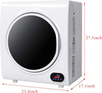 Winado 2.6 Cu.Ft Portable Dryer with Exhaust Hose, LCD Control Panel