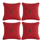 Outdoor Sunbrella Decorative Pillows Pack of 4, 20" x 12" Outdoor Pillow Set for Couch Bed Throw Patio Sofa, Airies Marble
