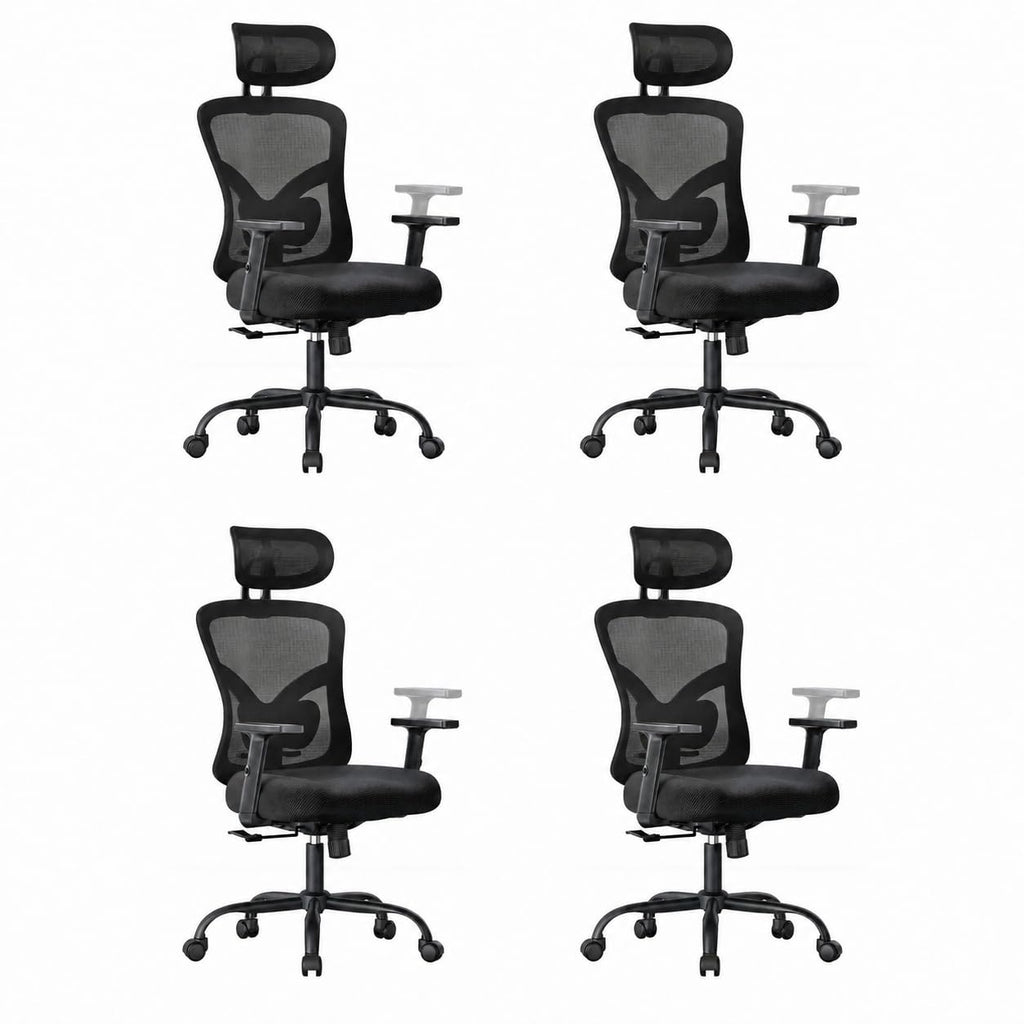Marsail Ergonomic Office Chair with Lumbar Support and 2D Headrest