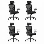 Marsail Ergonomic Office Chair with Lumbar Support and 2D Headrest