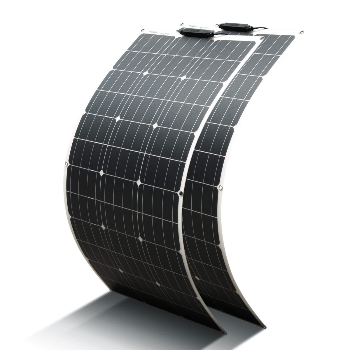 3pcs 100W Solar Panel Flexible 18V, (300W) Solar Module Ideal for Garden House, Camping, Motorhome, Uneven Surface