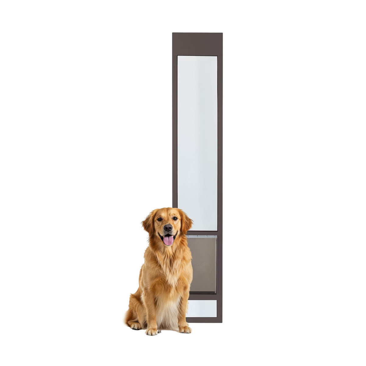 PetSafe Sliding Glass Pet Door, 1 Piece, Large-Tall Dogs to 130 lb, White