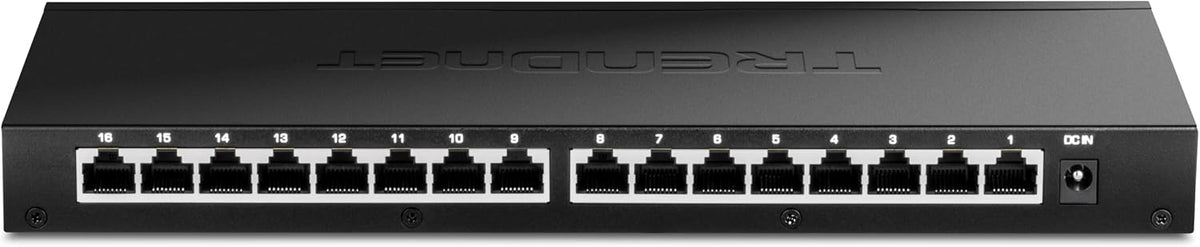 TRENDnet 16-Port Unmanaged 2.5G Desktop Network Ethernet Switch, TEG-S3160