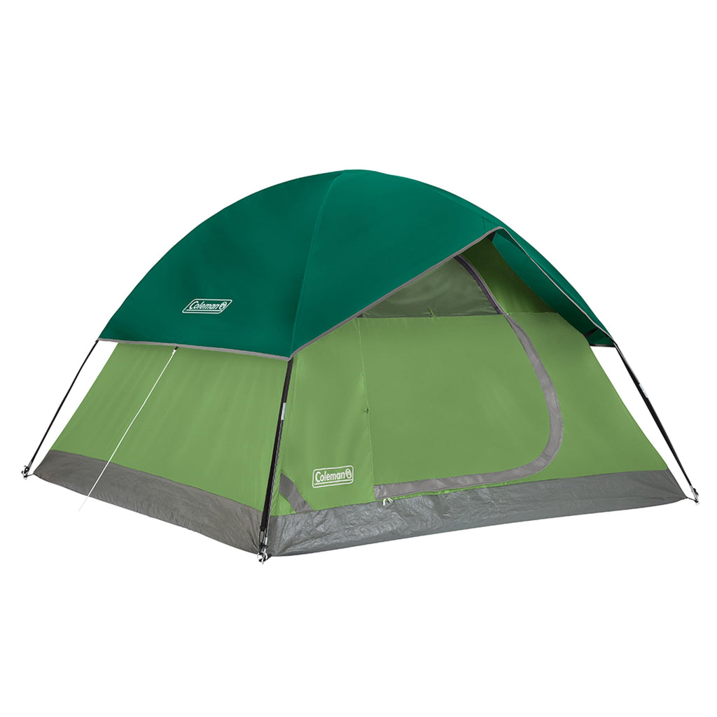 Coleman Sundome Camping Tent with Rainfly, 2/3/4/6 Person Tent Sets Up in 10 Mins, Weatherproof Shelter for Camping, Festivals, Backyard, Sleepovers, & More