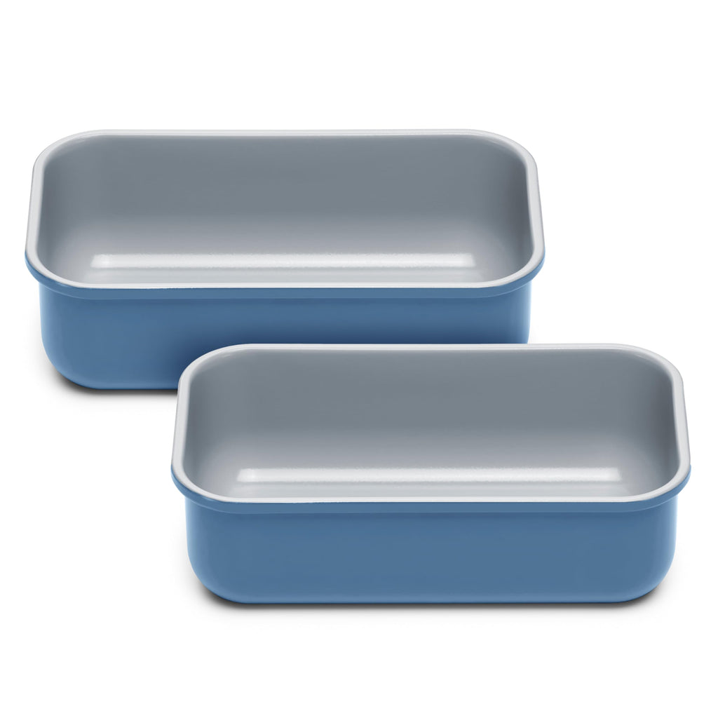 Caraway Non-Stick Ceramic-Coated 1 lb Loaf Pan Duo