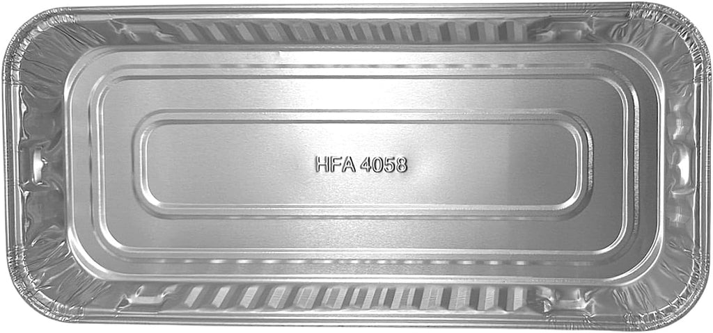 PACTOGO 11" x 5" x 1" Disposable Aluminum Foil Oblong Danish Cake Pans - Ideal Baking Tins for Sweets, Coffee Cakes, Danishes, Cookies, Brownies (Pack of 200)