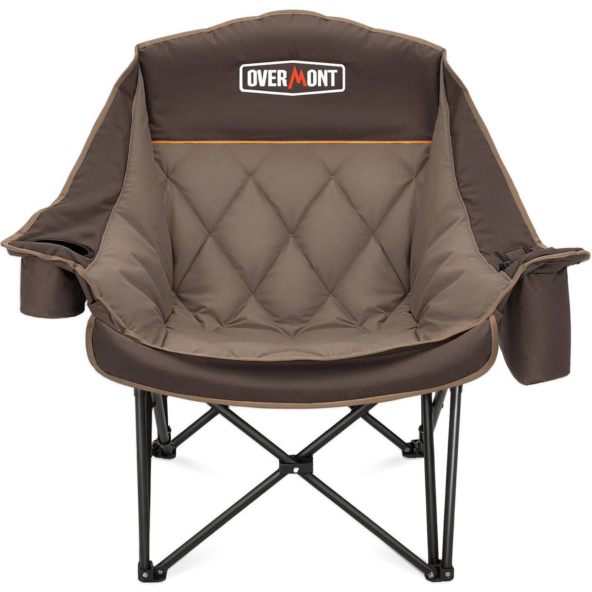 Overmont 2-Pack Oversized XL Camping Chairs - 500 lb Support