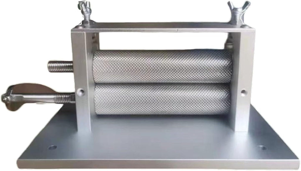 Gazechimp Dried Squid Embossing Machine, Practical Kitchen Gadget Sturdy for, Baking, Pasta Pastry, 26.5cmx31cmx15cm, Silver