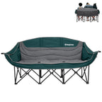 KingCamp Double Camping Chair, Heavy Duty 660lbs Folding 2 Person Chair