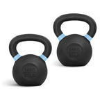Yes4All Powder Coated Kettlebell, 9–88 lb Cast Iron Weights