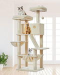 Taoqimiao Cactus Cat Tree, 71 in Extra Large Cat Tower for Indoor Cats