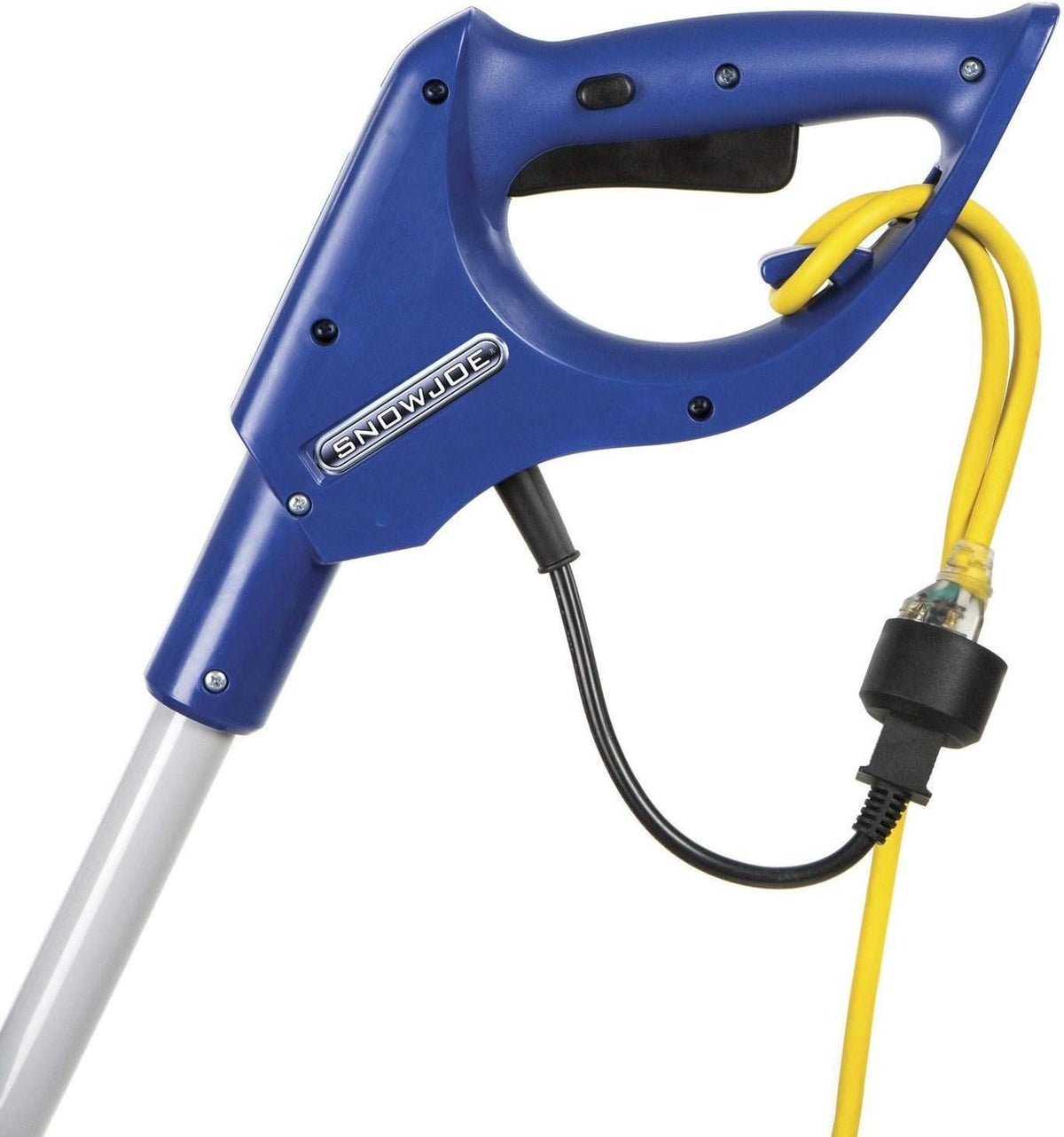 Snow Joe 324E Electric Snow Shovel, 10A Motor, 2-Blade Paddle Auger, Adjustable Handle, 2W LED Light, Clears 14-Inch by 6-Inch Path