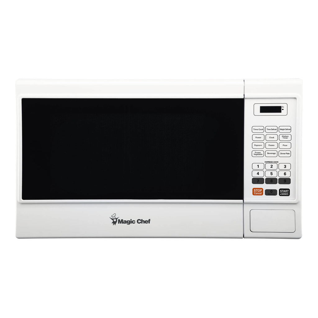 Magic Chef Countertop Microwave Oven, 1.6 Cu Ft, 1100W, Stainless Steel