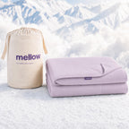 Mellow Cloud Cold Cooling Comforter for Hot Sleepers, Built-in Duvet, Gray
