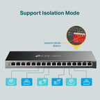 TP-Link TL-SG116P, 16 Port Gigabit PoE Switch
