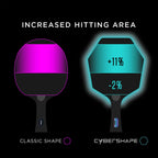 STIGA Carbon Soft Touch Table Tennis Paddle, Lightweight Carbon Fiber & Balsa Wood Blade for Speed, Control & Offensive Play