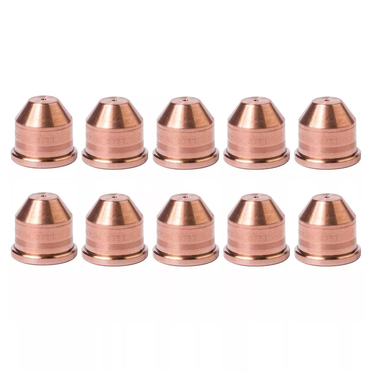 Electrode Nozzle Shield Swirl fit for Lincoln Flexcut 125 LC125 LC125M Plasma cutting torch Consumables (10-PK BK14300-9 Nozzle 85A)