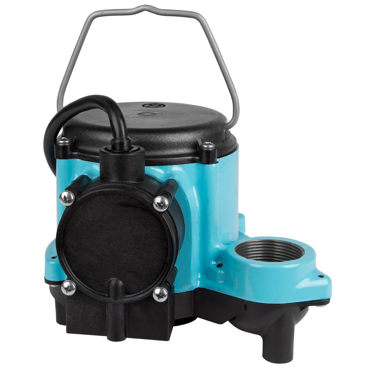 Little Giant 1/3 HP Cast Iron Submersible Sump Pump, Blue