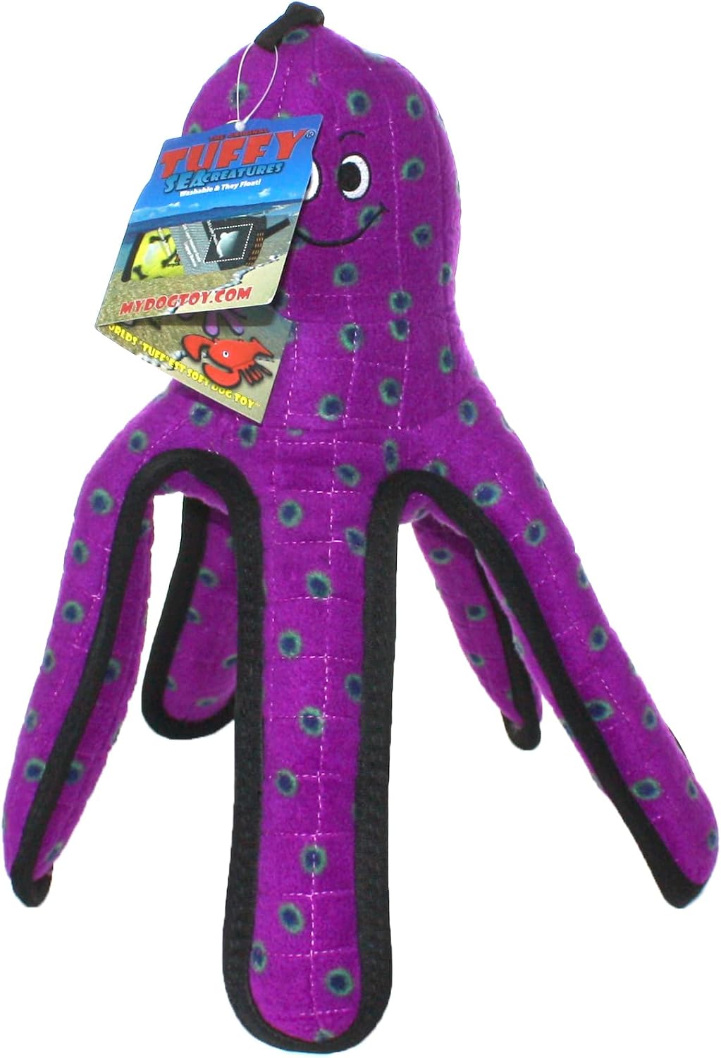 TUFFY® 2 Pack Octopus Ultra Durable Plush Dog Toy