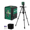 Nikotek Laser Level, Self-leveling Green Line Laser With Horizontal and Vertical Lines for Construction and Picture Hanging, Battery Included (NK01G)