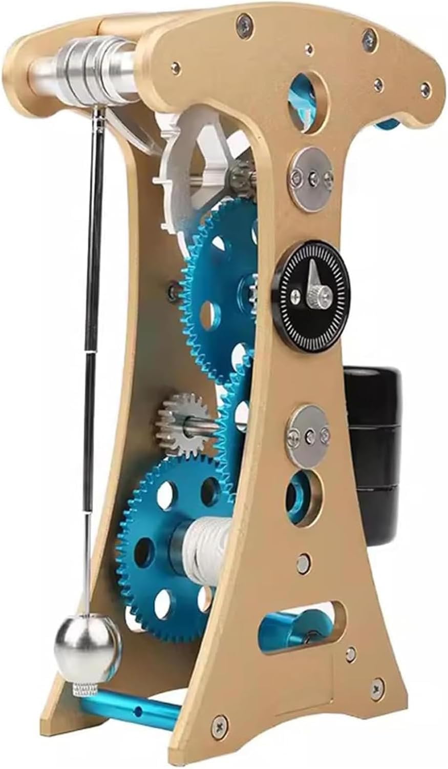 DIY Metal Pendulum Wall Clock, 3D Puzzle Mechanical Model