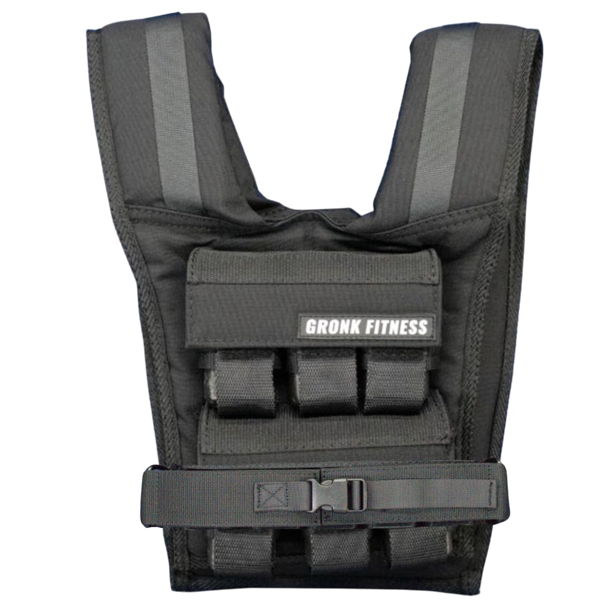 Gronk Fitness Weighted Vest | Adjustable Workout Vest