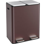ComfyCorner 16 Gal (2 x 30 L) Dual Trash Can with Odor Control Box