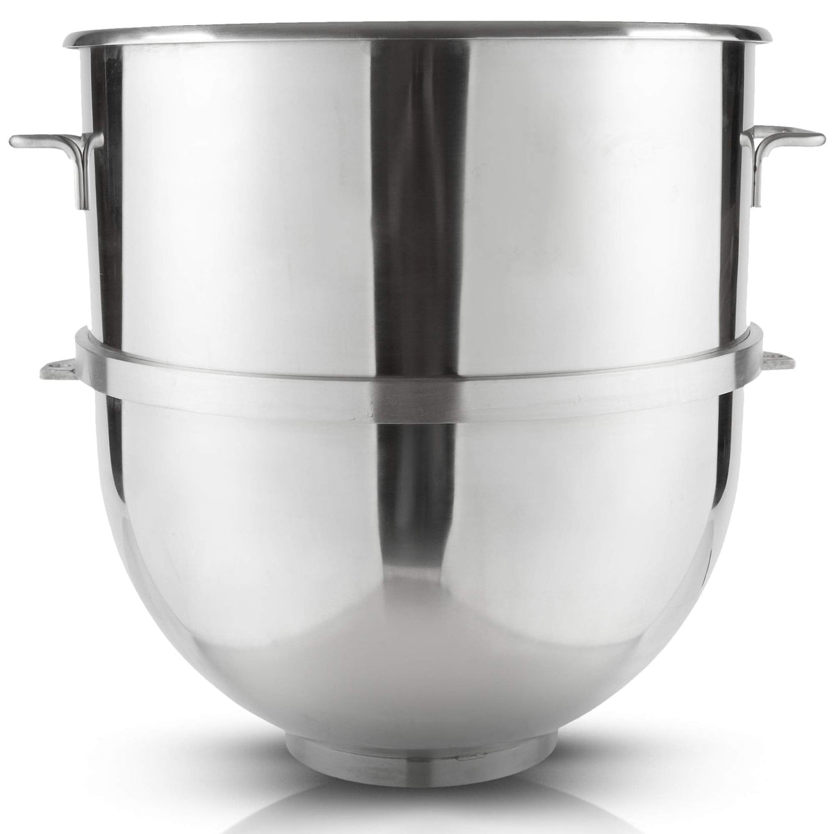 Vollum 30-Quart Commercial Stainless Steel Mixing Bowl for Hobart Mixer - Hobart Equivalent