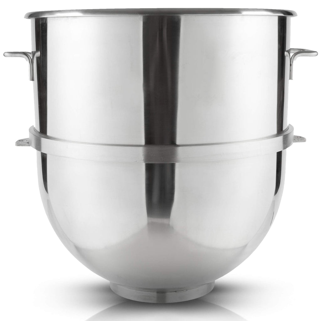 Vollum 20-Quart Commercial Stainless Steel Mixing Bowl for Hobart Mixer - Hobart Equivalent