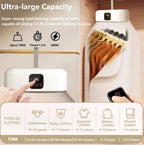 Portable Clothes dryer Mini Folding Cloth Dryer Touch Electric Clothing Dryer Fabric Laundry Dryer Body dryer For Travel Home