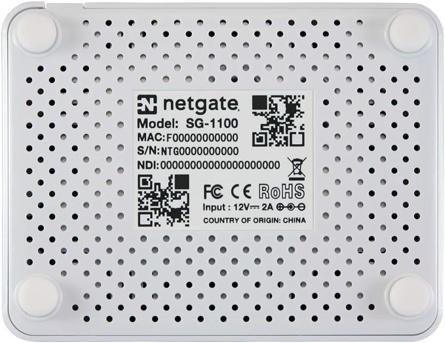 Netgate 1100 pfSense+ Security Gateway - Firewall, Router, VPN