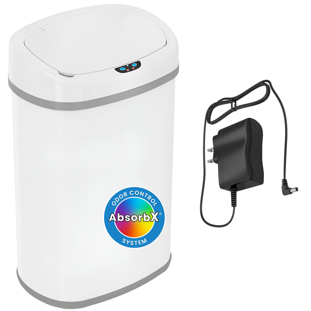iTouchless Patented Large 24 Gallon Motion Sensor Trash Can | Odor Filter