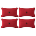 Outdoor Sunbrella Decorative Pillows Pack of 4, 20" x 12" Outdoor Pillow Set for Couch Bed Throw Patio Sofa, Airies Marble