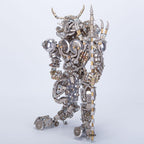 3D Metal Puzzle Bull-Headed Man Model Kit, 2500PCS DIY Assemble Steampunk Mechanical Demon Minotaur Model, Creative Handcrafted Metal Art Craft Desktop Display & Decoration for Adults