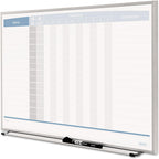 Quartet QRT33704 - Horizontal Matrix Employee Tracking Board