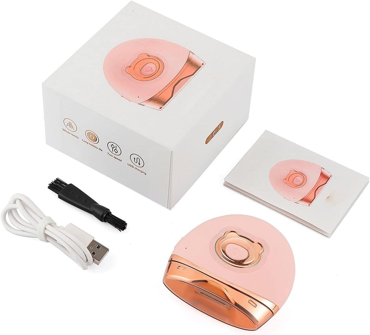 Nail Clippers Electric Nail Clipper Trimmer Micro USB Nail Manicure Pedicure Cutter Fingers Toes Nail Clipping Machine Painless for Adult