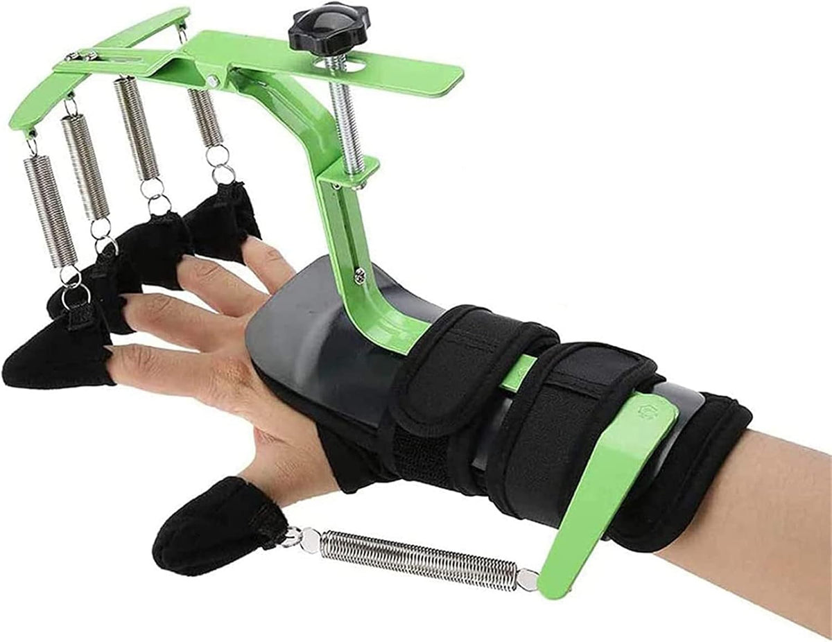 Hand Wrist Rehabilitation Training Equipment Adjustable Hand Grip Strengthener Finger Training Device for Stroke Hemiplegia Patients Tendons Exercise