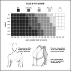 OMORPHO Women’s G-Vest Icon, 6 lb (up to 12 lb with optional G-Pack, sold separately), low-profile, fully adjustable comfort fit for hiking, walking, running, and training.