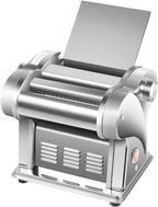 Bacocoo 2-in-1Pasta Maker with 8 Adjustable Thickness, Settings Noodle Maker with Rollers and Cutter, Make Spaghetti, Fettuccini, Lasagna, & More.(135W 110V)