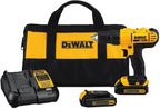 DEWALT 20V MAX* Cordless Drill/Driver Kit with Screwdriver/Drill Bit Set, 100-Piece (DCD771C2 & DWA2FTS100)