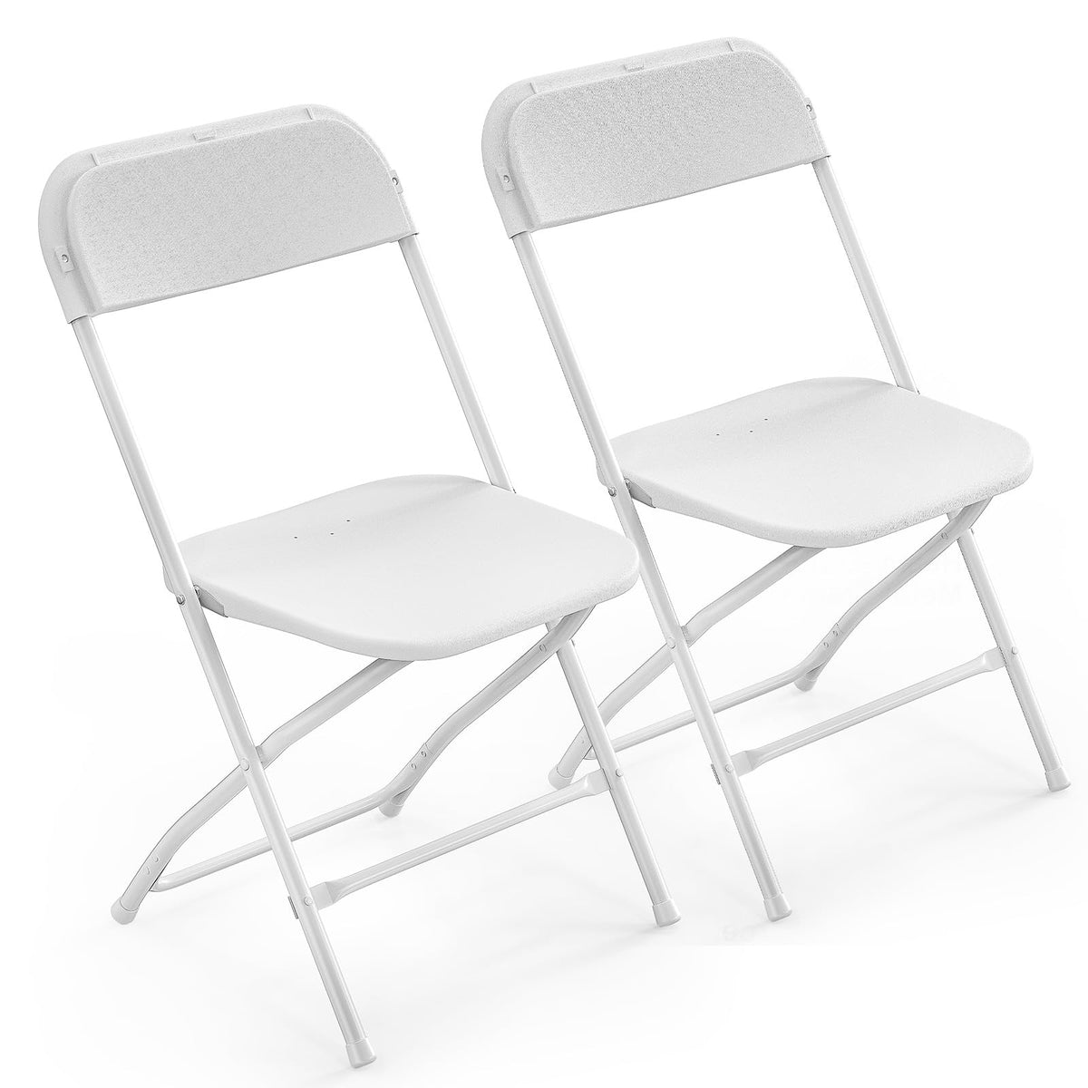 VINGLI 40 Pack Black Plastic Folding Chair, Indoor Outdoor Portable Stackable Commercial Seat with Steel Frame 350lb. Capacity for Events Office Wedding Party Picnic Kitchen Dining