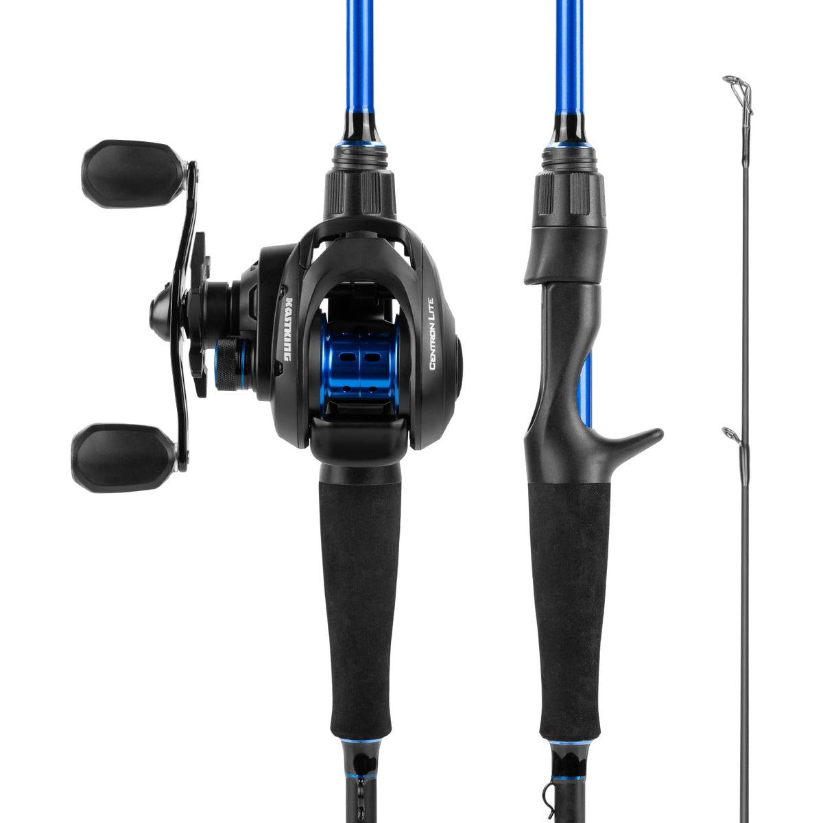 KastKing Centron Fishing Rod and Reel Combo, Baitcaster & Spinning Combo