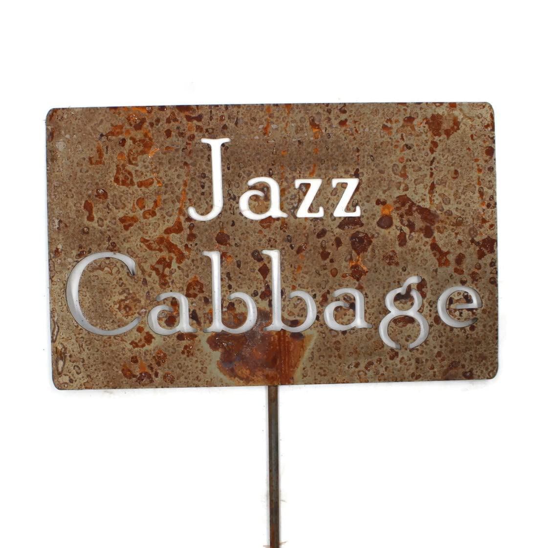 Funny Garden Stake 20 to 33 Inches Tall (Please Don't Die, Large 28" Tall)