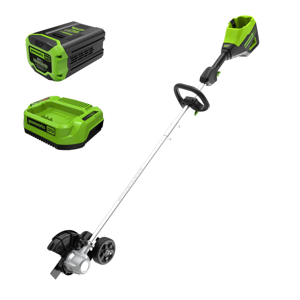 Greenworks 60V 13 in String Trimmer & 540 CFM Blower Combo, 4.0 Ah Battery