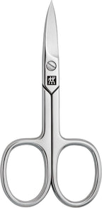 ZWILLING Beauty Classic INOX 5-Piece Manicure Set Pedicure Kit, Stainless Steel Nail Care, Cowhide, Crocodile Edition, Red