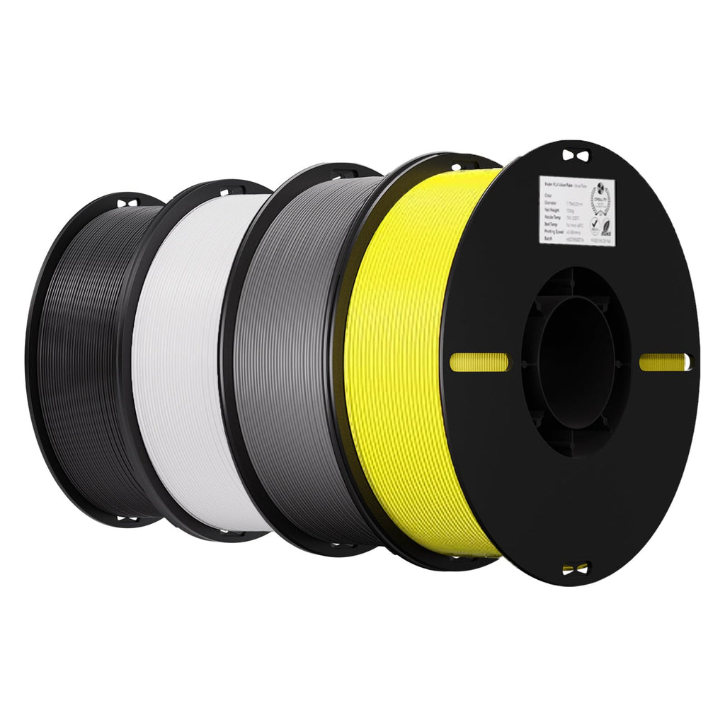 Creality PLA 3D Printer Filament, Multicolor, 12-Pack, 12KG Total
