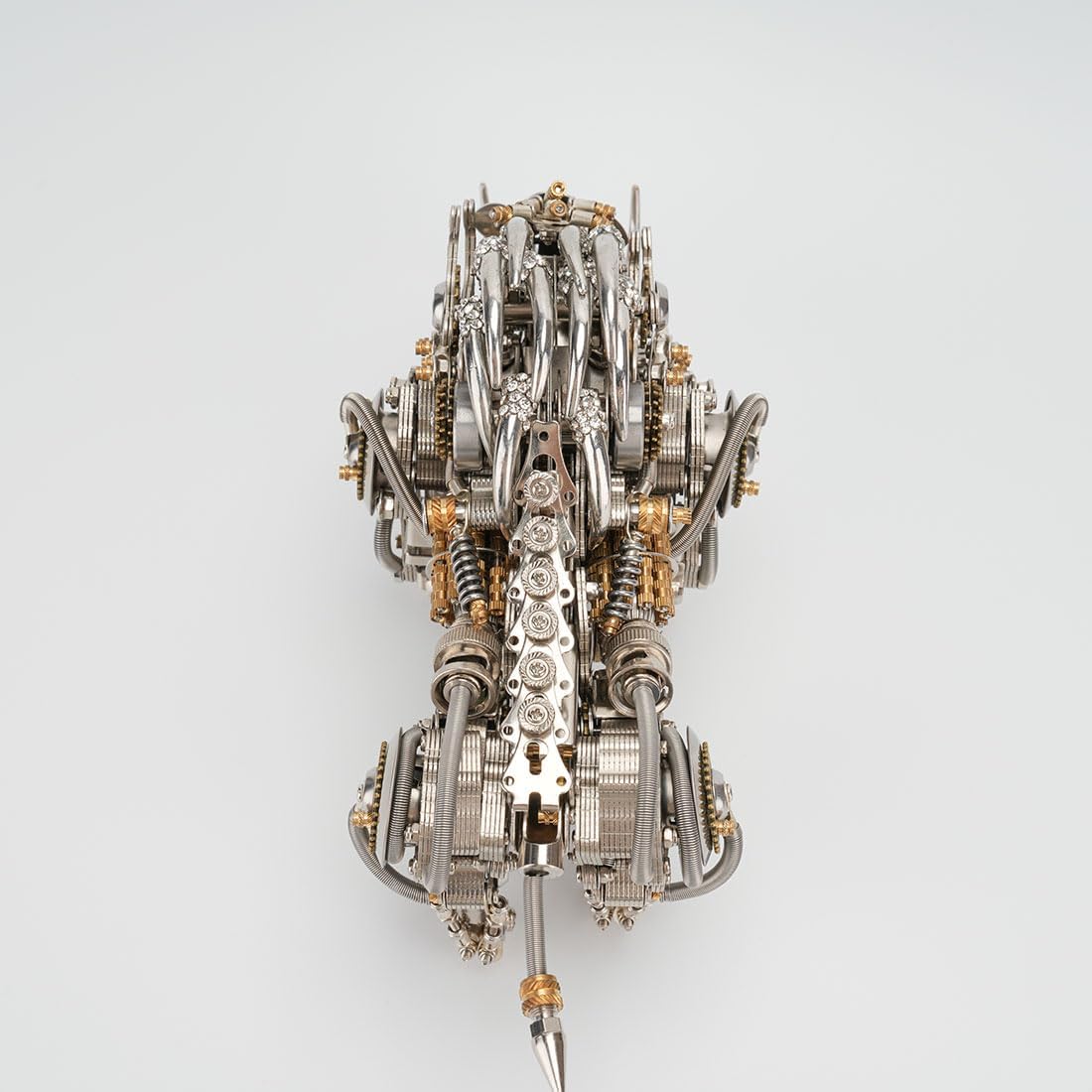 3D Metal Puzzle Boar Model Kit, 1100PCS DIY Assemble Steampunk Mechanical Wild Boar Model, Creative Handcrafted Metal Art Craft Desktop Display & Decoration for Adults