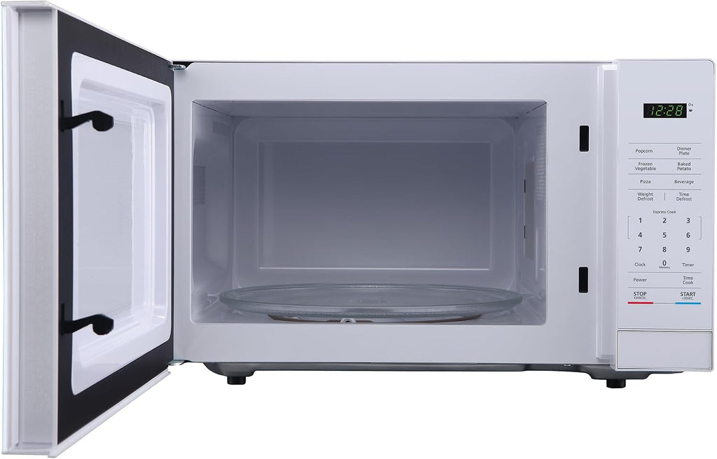 1.1 cu. ft. Countertop Microwave Oven in White