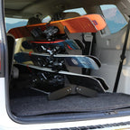 TRAPSKI Tower with Security Strap | Internal Ski Mobile Rack Holder Organizer Carrier for SUVs, Vans, Minivans, Crossovers, Hatchbacks | Marine Grade HDPE Plastic | Made in The USA